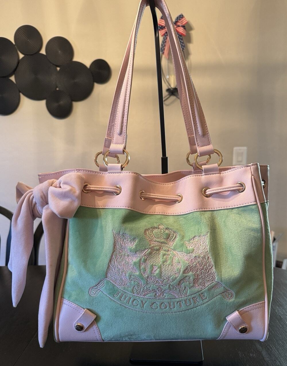 NWOT Juicy Couture Classic Scottie Dog Daydreamer Tote Bag